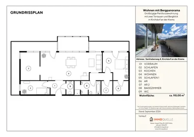 3-Zimmer-Wohnung mieten in Kirchdorf an der Krems – 110 m², € 1.200 – Bild 15 von 15