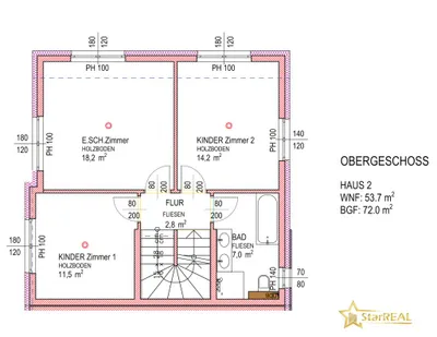 5-Zimmer-Haus kaufen in Wien – 133,84 m², € 779.000 – Bild 16 von 23
