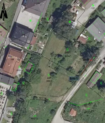 Grundstück kaufen in Braunau am Inn – 868 m², € 99.500