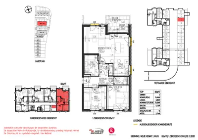 3-Zimmer-Wohnung mieten in Steyr-Land – 78,28 m², € 850 – Bild 3 von 3