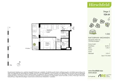 2-Zimmer-Wohnung kaufen in Wien – 46 m², € 269.000 – Bild 15 von 28