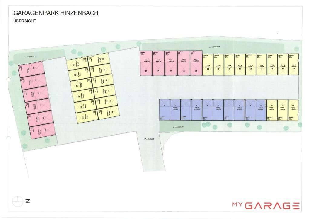 Garagenpark Eferding/Hinzenbach | Garage jetzt mieten! - Ansicht 2