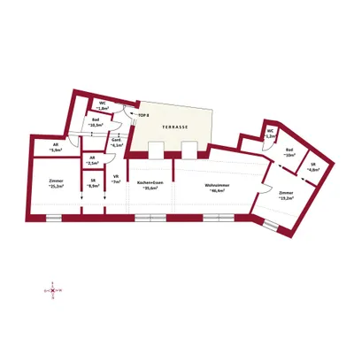 4-Zimmer-Wohnung kaufen in Wien – 182,9 m², € 1.987.000 – Bild 2 von 4