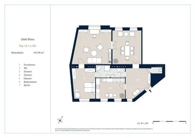 3-Zimmer-Wohnung kaufen in Wien – 102,92 m², € 579.000 – Bild 14 von 14