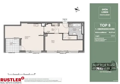 2-Zimmer-Wohnung kaufen in Mödling – 63,32 m², € 399.000 – Bild 7 von 8