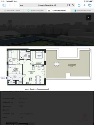 4-Zimmer-Wohnung mieten in Graz – 86 m², € 1.503 – Bild 5 von 5
