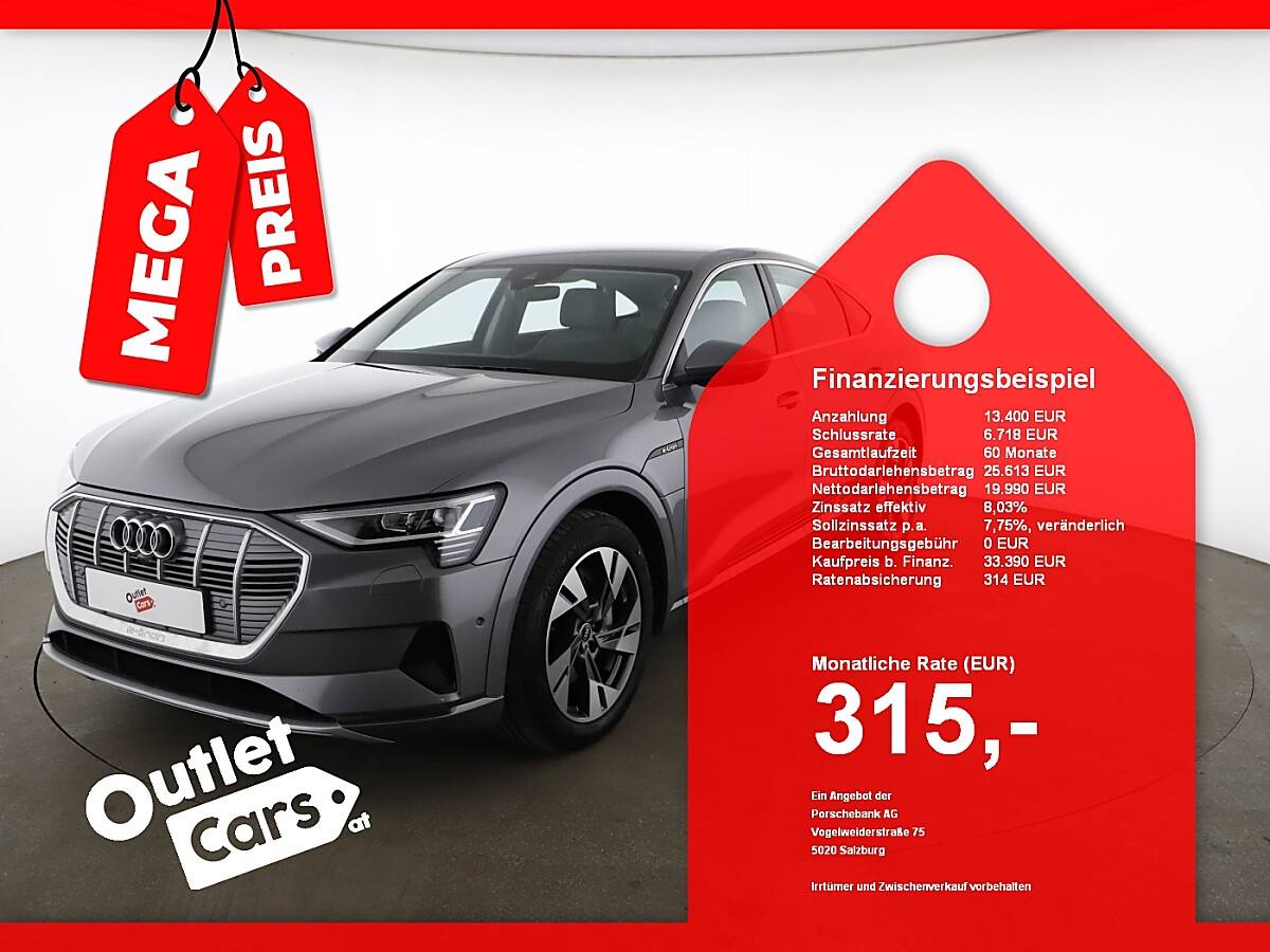 Audi e-tron SB 55 quattro MATRIX+ASSIST+LED+LEDER+LM