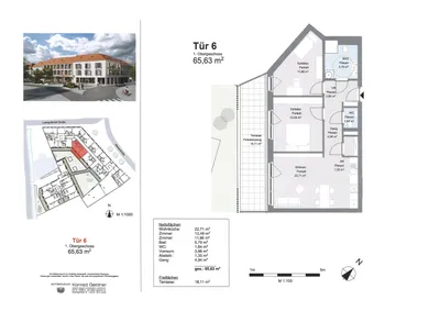 3-Zimmer-Wohnung mieten in Weiz – 65,63 m², € 1.017 – Bild 3 von 4