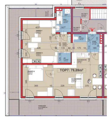 4-Zimmer-Wohnung mieten in Wiener Neustadt Land – 79,81 m², € 796 – Bild 2 von 2