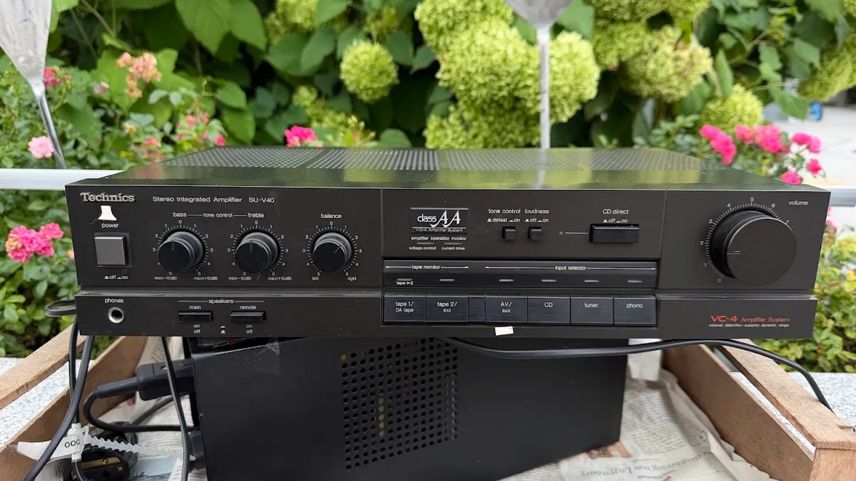 Used Technics SU-V40 Integrated amplifiers for Sale | HifiShark.com