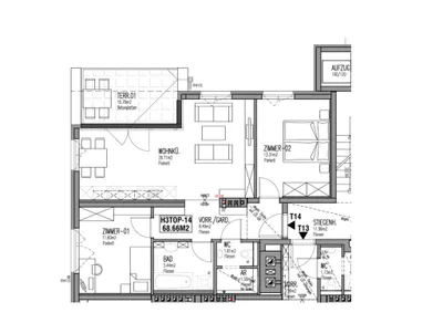 3-Zimmer-Wohnung kaufen in Tulln – 68,65 m², € 465.000 – Bild 13 von 13