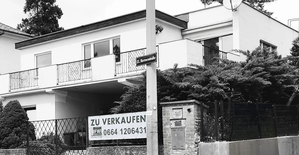 Hermesstrasse | 650 m² sonniger Baugrund mit elegantem 1960er Gebäude | 17m Grundbreite | Kein Gegenüber - Ansicht 2