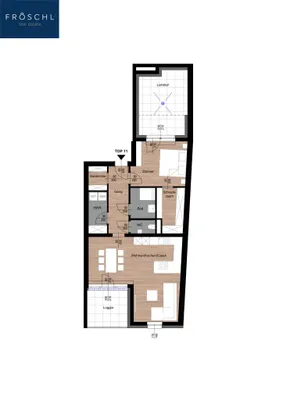 2-Zimmer-Wohnung kaufen in Waidhofen an der Thaya – 80,71 m², € 262.571 – Bild 33 von 39