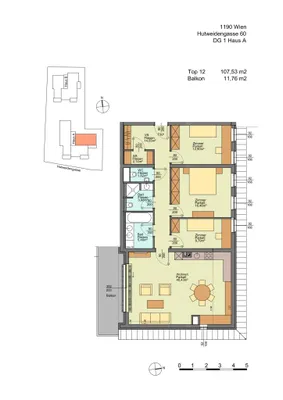 4-Zimmer-Wohnung mieten in Wien – 107,53 m², € 2.749 – Bild 22 von 22