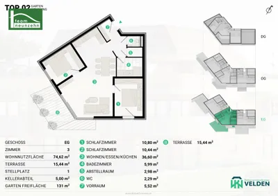 3-Zimmer-Wohnung kaufen in Villach Land – 74,62 m², € 598.000 – Bild 34 von 34