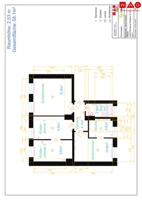 4-Zimmer-Wohnung mieten in Steyr – 60 m², € 540 – Bild 5 von 5