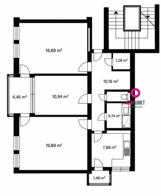 3-Zimmer-Wohnung mieten in Salzburg Stadt – 80,78 m², € 1.650 – Bild 12 von 12