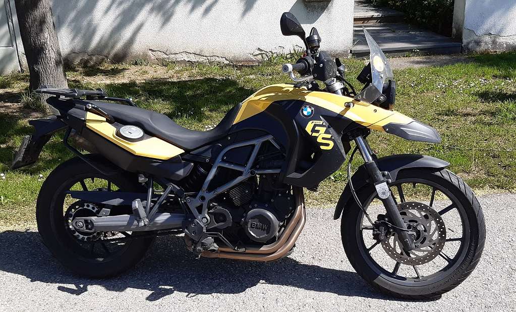 BMW F 650 GS SM " Sonnengelb " Tourer