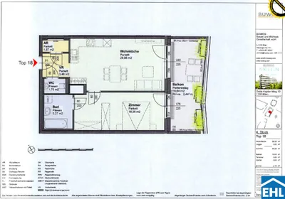 2-Zimmer-Wohnung mieten in Wien – 56,58 m², € 1.099 – Bild 9 von 9