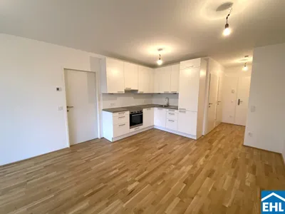 Moderne 2 Zimmer Wohnung mit 16 m² Balkon am Wienerberg – Bild 2