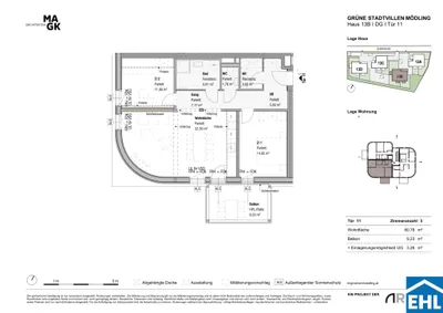3-Zimmer-Wohnung kaufen in Mödling – 82,43 m², € 649.000 – Bild 27 von 27