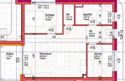3-Zimmer-Wohnung kaufen in Wels – 66 m², € 320.000 – Bild 26 von 26