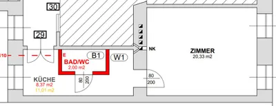 1-Zimmer-Wohnung kaufen in Wien – 31,33 m², € 99.000 – Bild 7 von 7