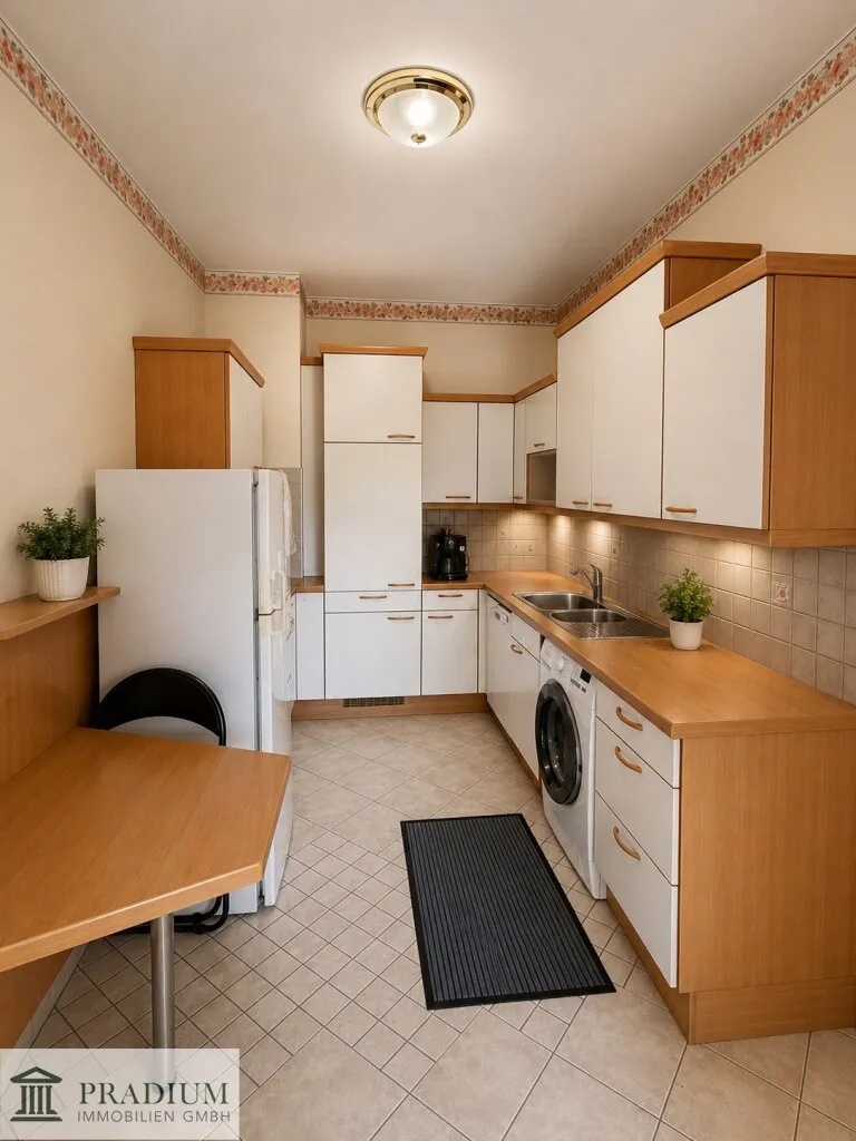 Stilvolle Anlegerwohnung mit Balkon und Grünblick - Ansicht 3