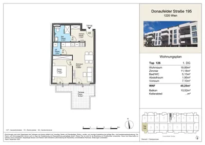 2-Zimmer-Wohnung kaufen in Wien – 44,21 m², € 319.000 – Bild 9 von 11