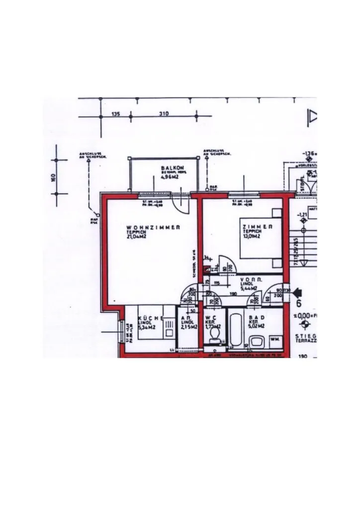 Wohnung – St. Pölten, Katastralgemeinde St. Pölten - Ansicht 2