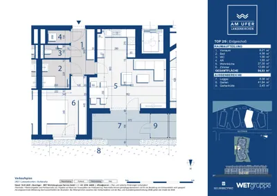 2-Zimmer-Wohnung kaufen in Wiener Neustadt Land – 54,53 m², € 270.900 – Bild 8 von 8
