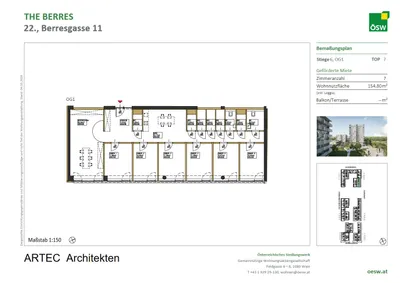 1-Zimmer-Gewerbeimmobilie mieten in Wien – 11 m², € 323