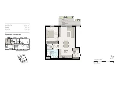 2-Zimmer-Wohnung mieten in Wien – 54,24 m², € 1.290 – Bild 24 von 24