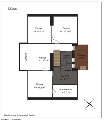 5-Zimmer-Wohnung mieten in Wien – 230 m², € 2.242 – Bild 14 von 14