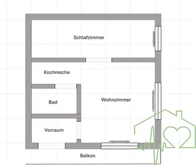2-Zimmer-Wohnung kaufen in Innsbruck – 33,8 m², € 315.000 – Bild 15 von 15