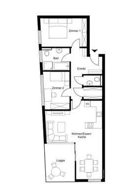 3-Zimmer-Wohnung kaufen in Bregenz – 77,76 m², € 560.000 – Bild 2 von 30
