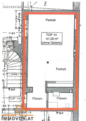 1-Zimmer-Gewerbeimmobilie mieten in Wien – 41 m², € 660 – Bild 8 von 8