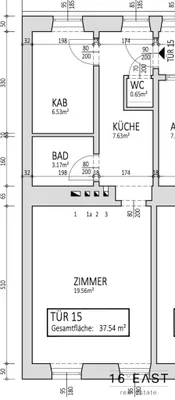 1-Zimmer-Wohnung kaufen in Wien – 38,48 m², € 180.000 – Bild 11 von 12