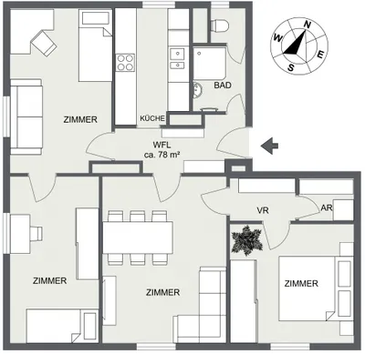 4-Zimmer-Wohnung kaufen in Wien – 77,81 m², € 299.000 – Bild 13 von 13