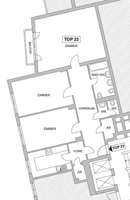 3-Zimmer-Wohnung mieten in Wien – 108,33 m², € 2.195 – Bild 13 von 14