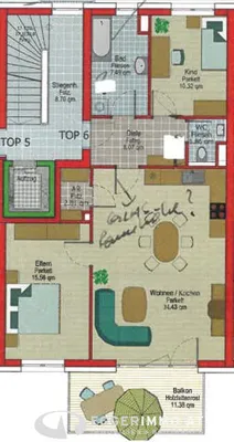 3-Zimmer-Wohnung kaufen in Hallein – 77,57 m², € 484.000 – Bild 14 von 14