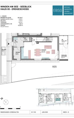 4-Zimmer-Haus mieten in Neusiedl am See – 107,58 m², € 1.472 – Bild 2 von 3