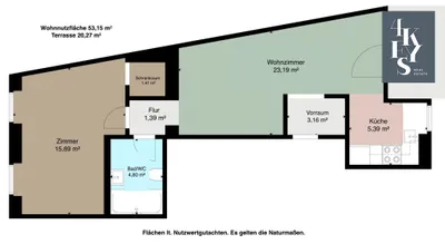 2-Zimmer-Wohnung kaufen in Wien – 53,15 m², € 399.000 – Bild 37 von 37