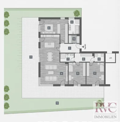 4-Zimmer-Wohnung kaufen in Salzburg Stadt – 188,24 m², € 2.490.000 – Bild 2 von 6