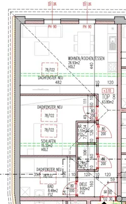 2-Zimmer-Wohnung mieten in Steyr – 63 m², € 770 – Bild 13 von 13