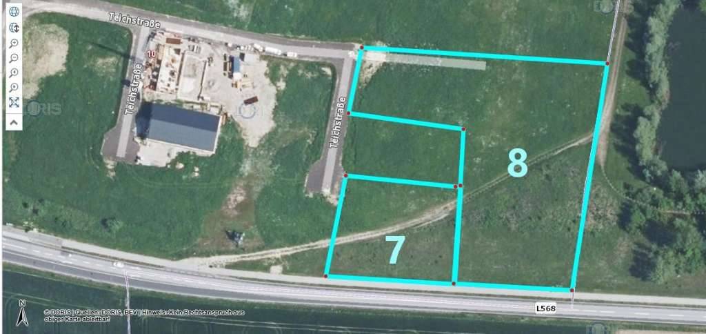 2 Grundstücke (MB-Widmung) am Aschenbrenner See , 2283,57 m² und 6864,95 m², Asten