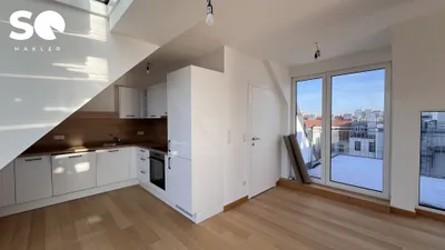 # SQ - MAISONETTE - 3 ZIMMERWOHNUNG MIT TERRASSE - DACHGESCHOSS - ERSTBEZUG - 1190 WIEN – Bild 3