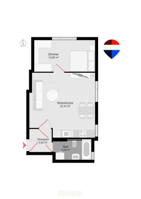 2-Zimmer-Wohnung kaufen in Wien – 41,4 m², € 249.000 – Bild 11 von 11