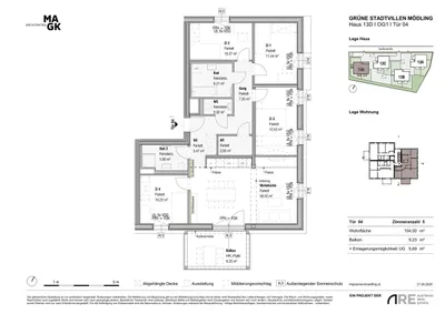 5-Zimmer-Wohnung kaufen in Mödling – 104,02 m², € 695.000 – Bild 7 von 7