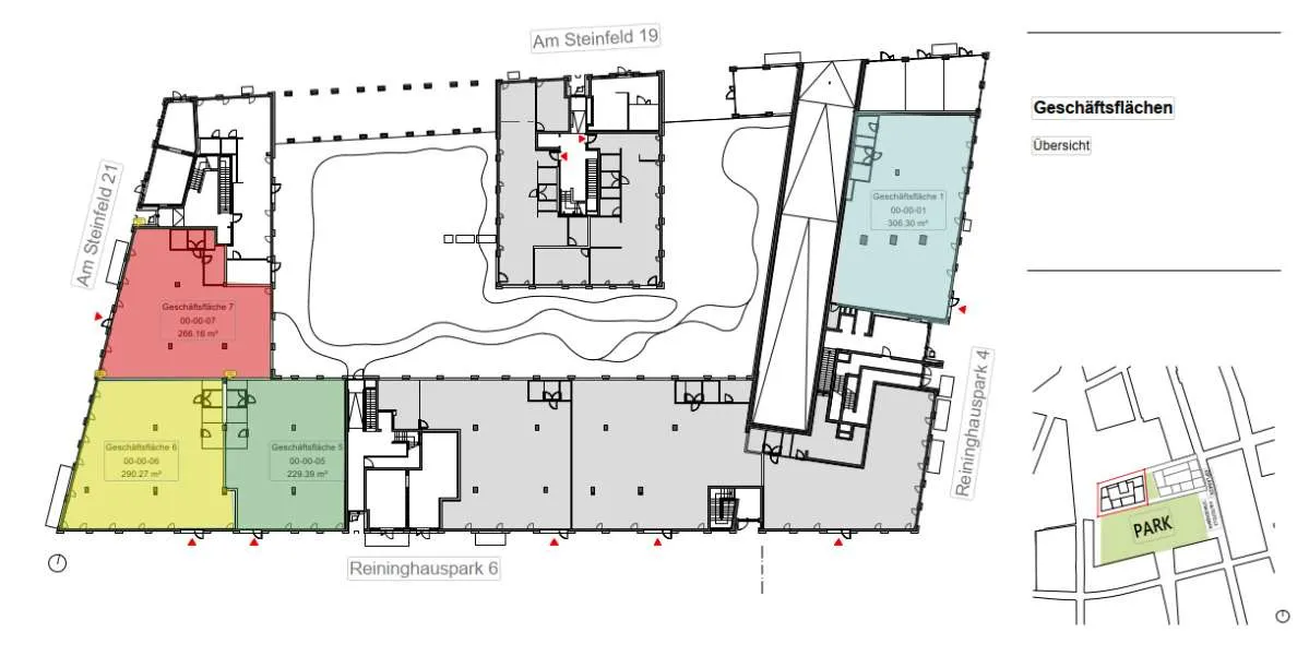 Attraktive Geschäftsflächen in variablen Größen - Flexibel anpassbar für Ihre individuellen Bedürfnisse - 8020 Graz - Вид 2